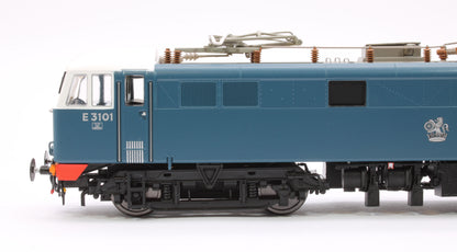 Class 86 BR Blue AL6 E3101 with SYP/Red Bufferbeam (Faiveley Pantograph) (V2) Electric Locomotive