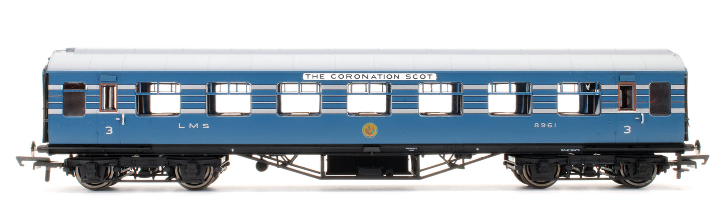 Pre-Owned LMS Stanier Coronation Scot No.8961 RTO Coach