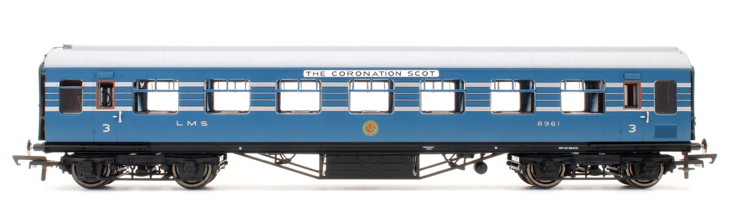 Pre-Owned LMS Stanier Coronation Scot No.8961 RTO Coach