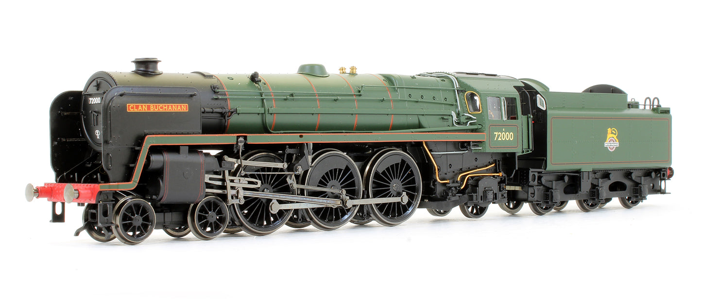 Pre-Owned R2846X BR Green Standard Class 72000 'Clan Buchanan' Steam Locomotive - DCC Fitted
