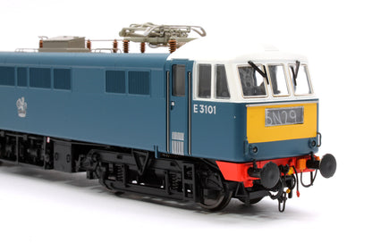 Class 86 BR Blue AL6 E3101 with SYP/Red Bufferbeam (Faiveley Pantograph) (V2) Electric Locomotive