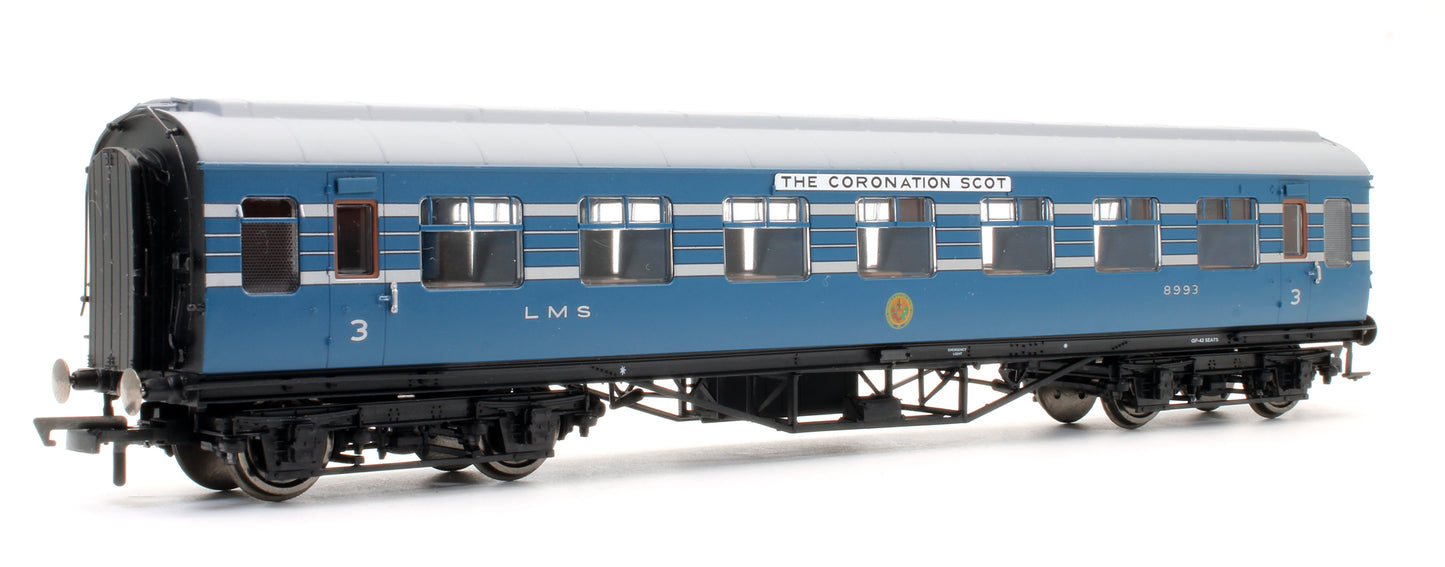 Pre-Owned LMS Stanier Coronation Scot 57' No.8993 RTO Coach