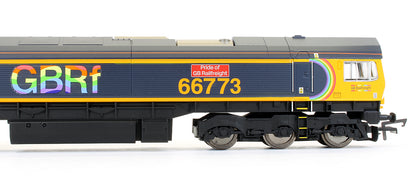 Pre-Owned GBRf Class 66773 'Pride Of GB Railfreight' Diesel Locomotive - DCC Sound