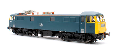 Class 86 BR Rail Blue 86011 with FYE, Orange Cantrail Warning Stripe (Faiveley Pantograph) (V3a) Electric Locomotive