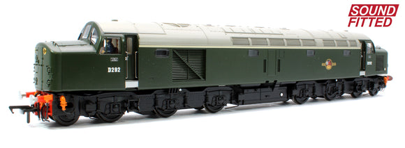 Class 40 Disc Headcode D292 BR Green (Late Crest) Diesel Locomotive - DCC Sound