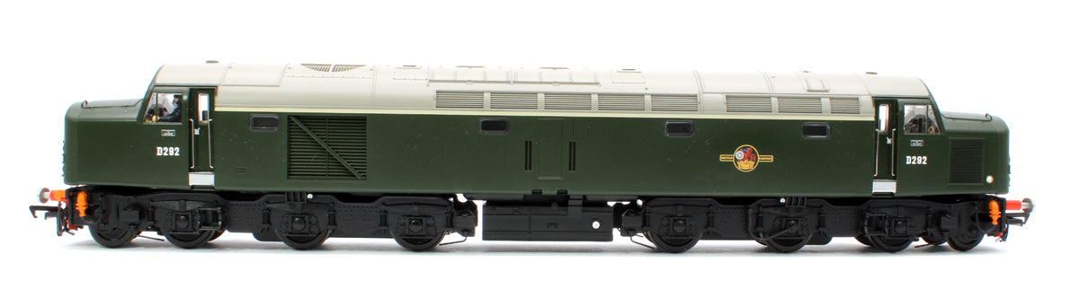 Class 40 Disc Headcode D292 BR Green (Late Crest) Diesel Locomotive - DCC Sound