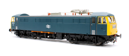 Class 86 BR Rail Blue 86011 with FYE, Orange Cantrail Warning Stripe (Faiveley Pantograph) (V3a) Electric Locomotive