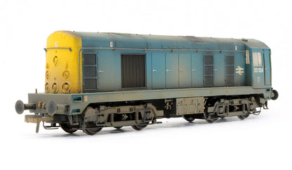 Pre-Owned Class 20124 BR Blue With Indicator Discs Diesel Locomotive (Weathered) - DCC Sound