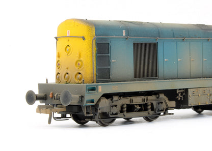 Pre-Owned Class 20124 BR Blue With Indicator Discs Diesel Locomotive (Weathered) - DCC Sound