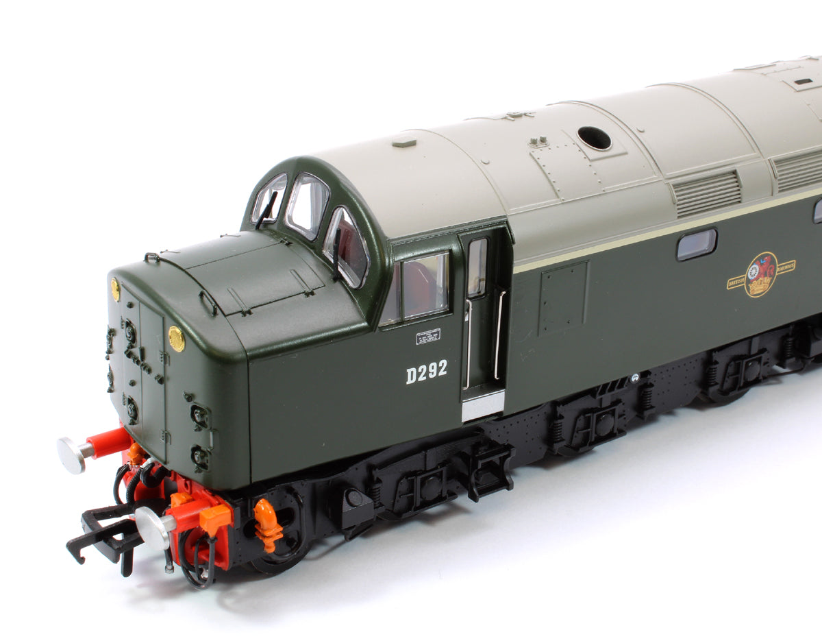 Class 40 Disc Headcode D292 BR Green (Late Crest) Diesel Locomotive - DCC Sound