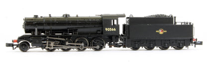 Pre-Owned 372-426 WD Austerity Class 90566 BR Black Late Crest Steam Locomotive - DCC Fitted