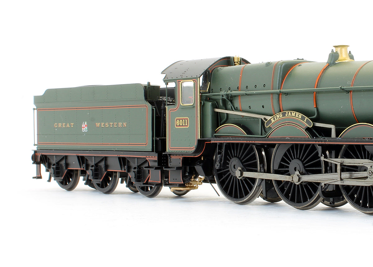 Pre-Owned R3331 GWR 4-6-0 King Class 'King James I' 6011 Steam Locomotive - DCC Fitted