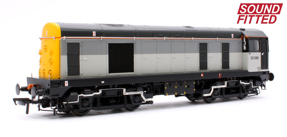 Class 20/0 Disc Headcode 20088 BR Railfreight Sector Unbranded Diesel Locomotive - DCC Sound