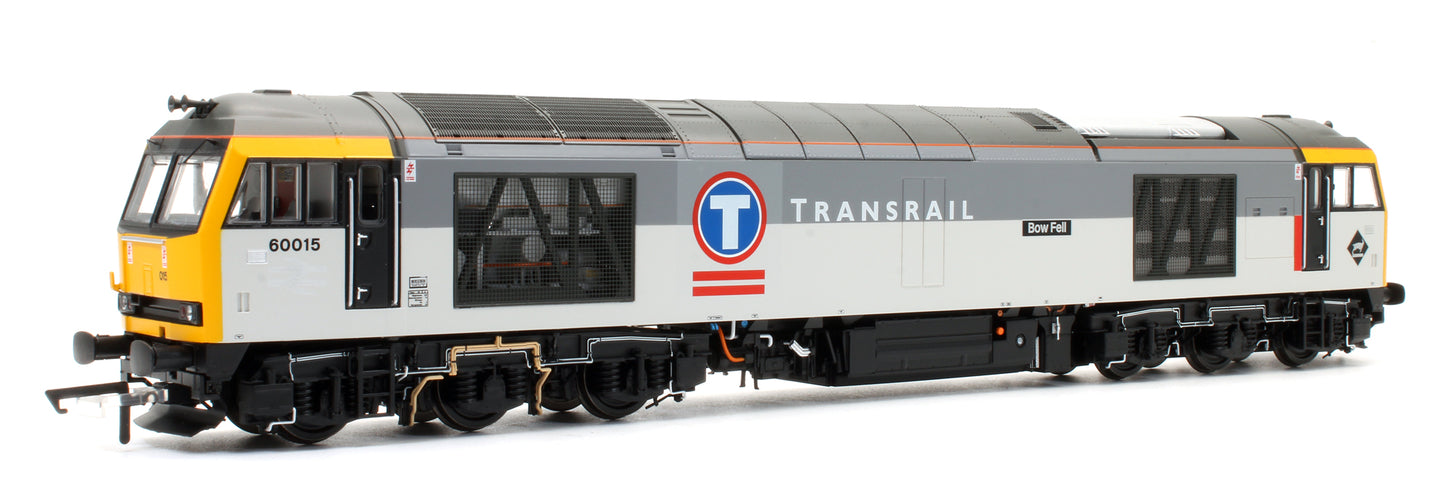 Pre-Owned Class 60 60015 'Bow Fell' Transrail Grey Diesel Locomotive