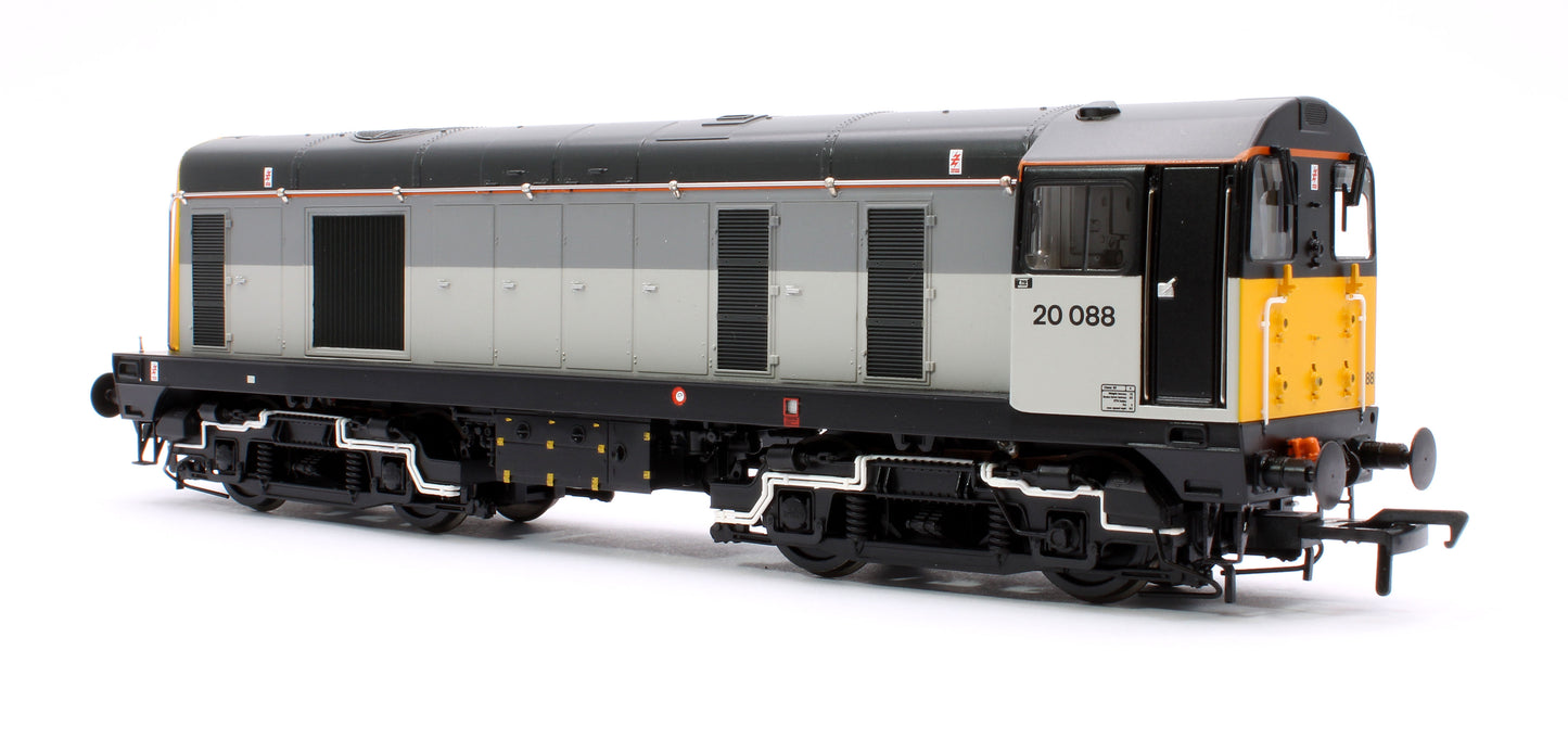 Class 20/0 Disc Headcode 20088 BR Railfreight Sector Unbranded Diesel Locomotive