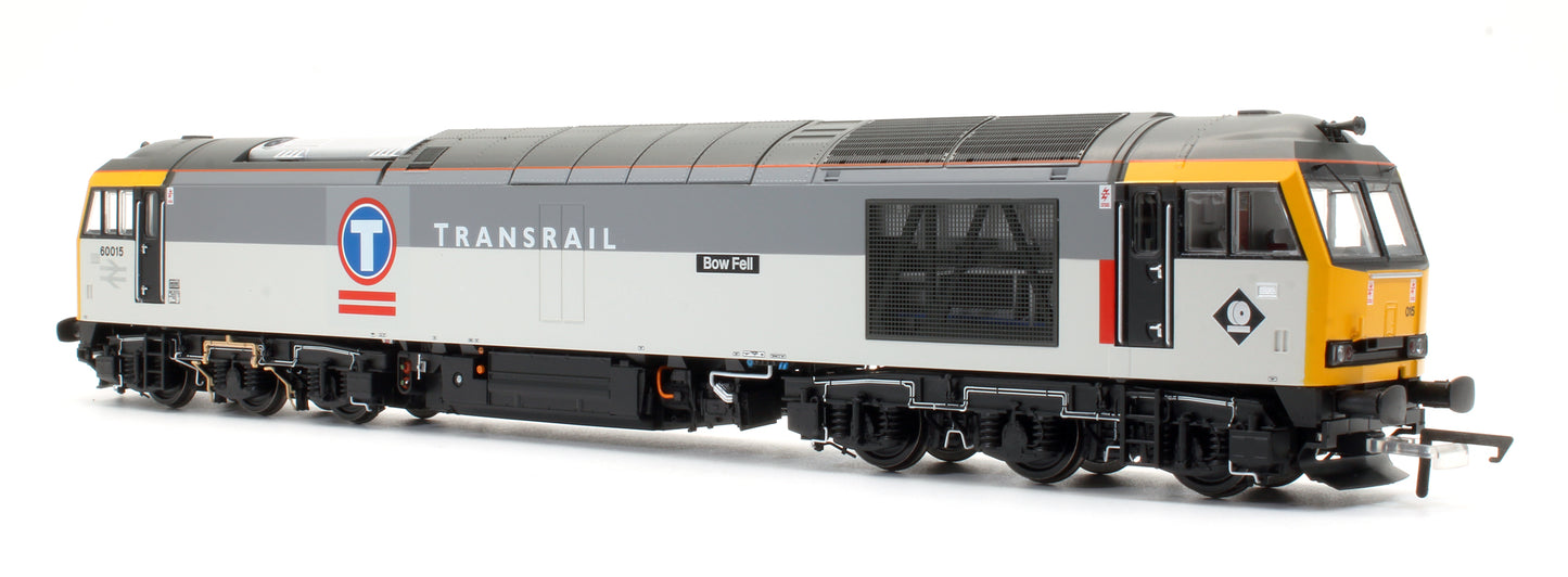 Pre-Owned Class 60 60015 'Bow Fell' Transrail Grey Diesel Locomotive