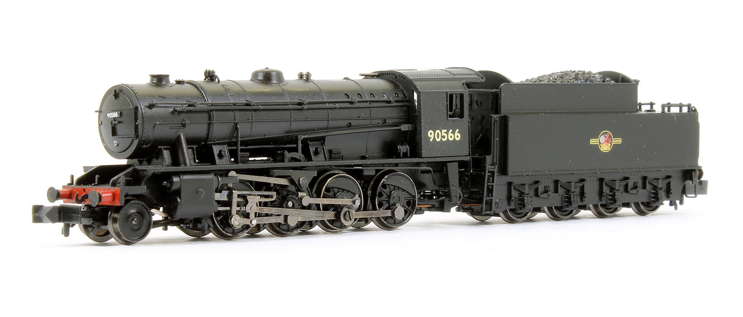 Pre-Owned 372-426 WD Austerity Class 90566 BR Black Late Crest Steam Locomotive - DCC Fitted