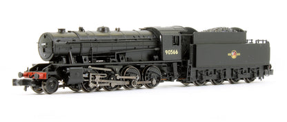 Pre-Owned 372-426 WD Austerity Class 90566 BR Black Late Crest Steam Locomotive - DCC Fitted