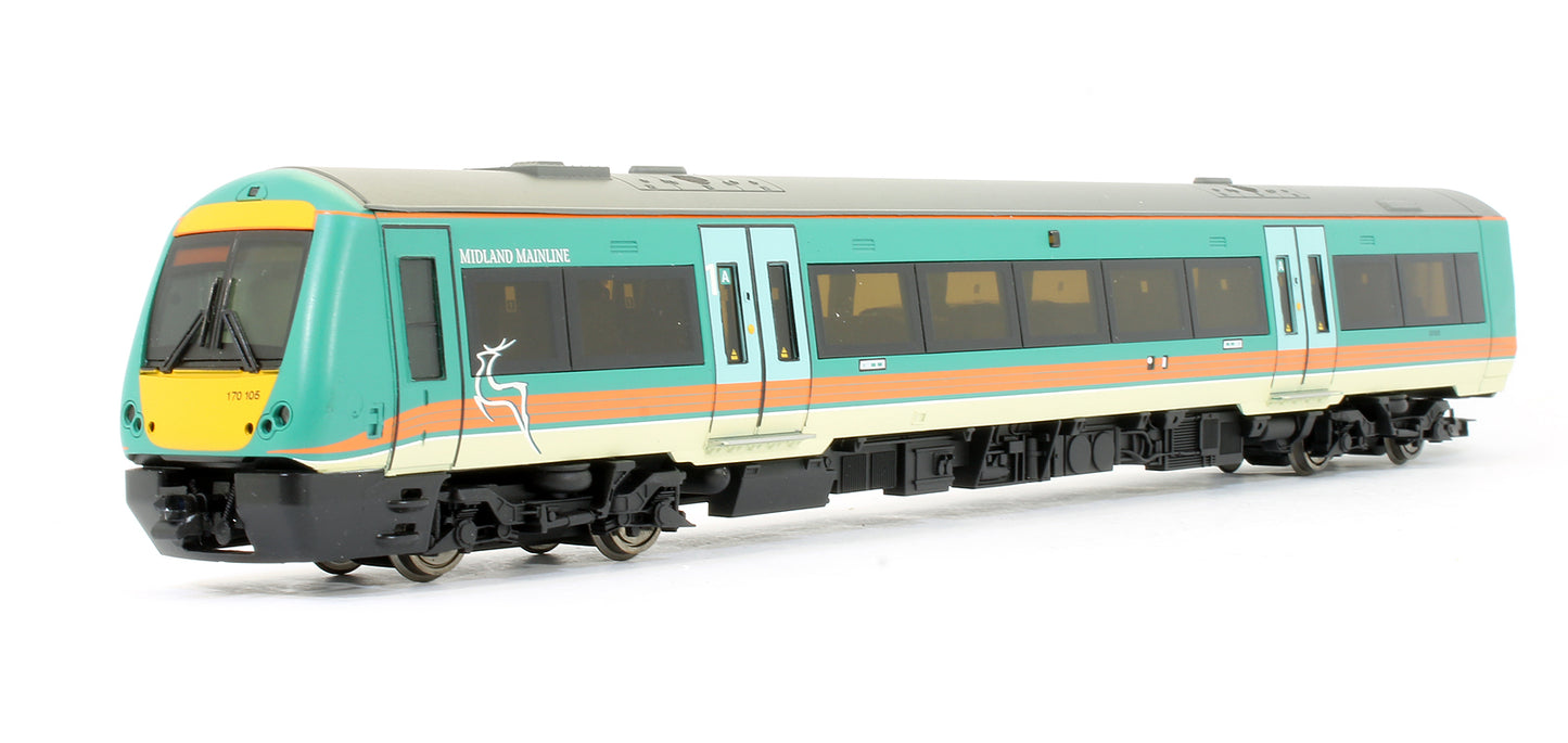 Pre-Owned Class 170/5 Turbostar 2 Car DMU Midland Mainline