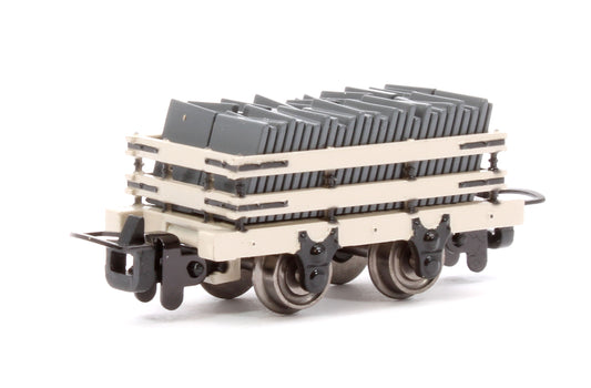 Slate Wagon with Load - Tan