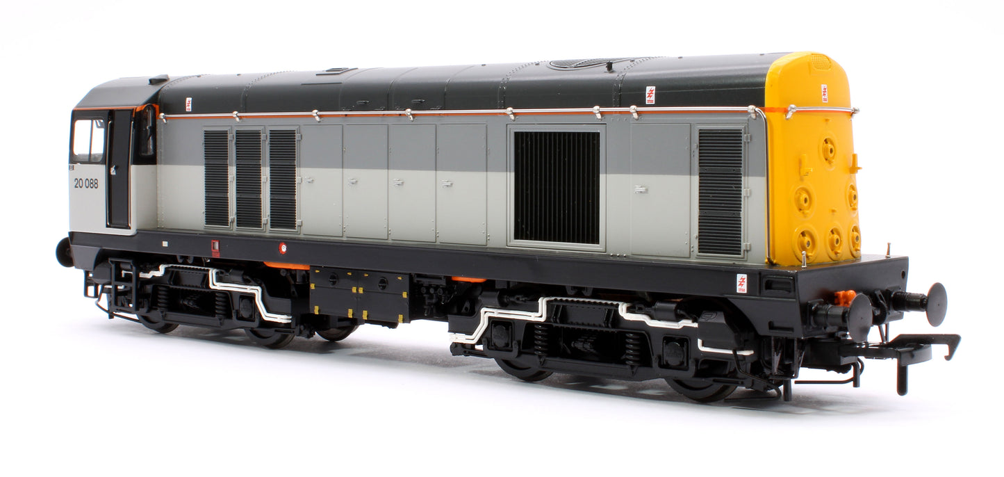 Class 20/0 Disc Headcode 20088 BR Railfreight Sector Unbranded Diesel Locomotive - DCC Sound