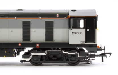 Class 20/0 Disc Headcode 20088 BR Railfreight Sector Unbranded Diesel Locomotive - DCC Sound