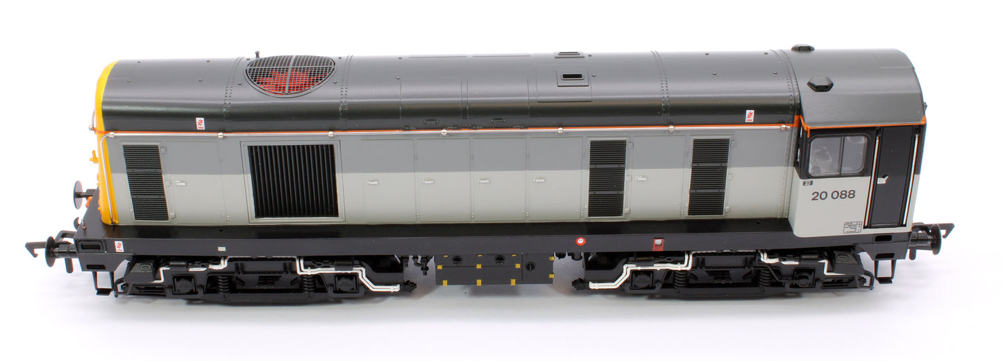 Class 20/0 Disc Headcode 20088 BR Railfreight Sector Unbranded Diesel Locomotive - DCC Sound