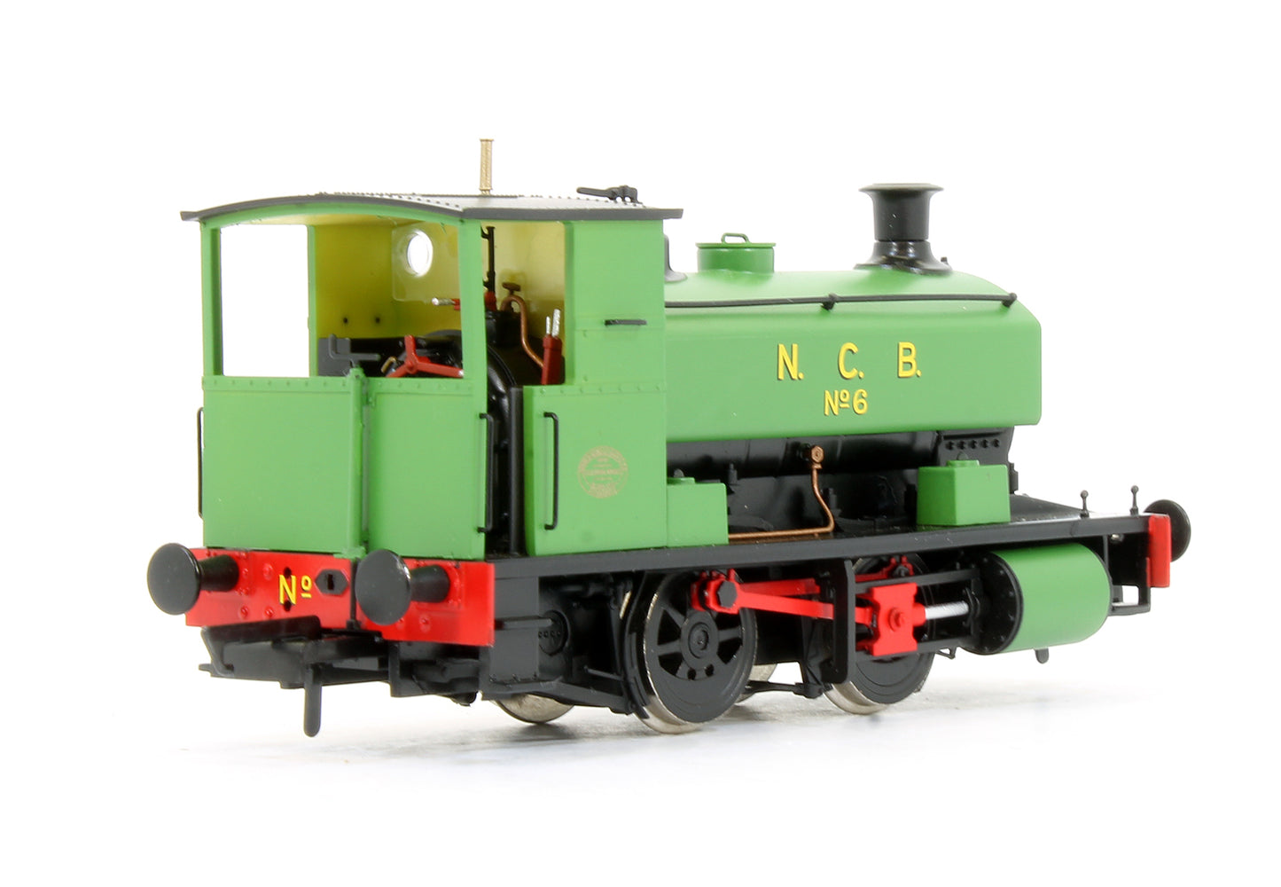Pre-Owned Andrew Barclay 0-4-0ST 16” 2043 'No 6' in NCB green