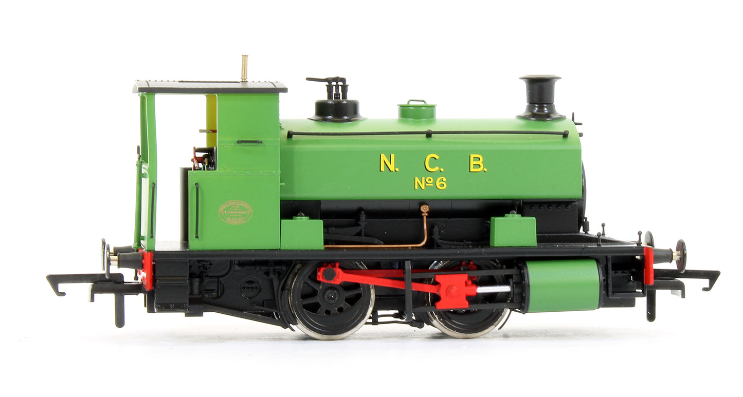 Pre-Owned Andrew Barclay 0-4-0ST 16” 2043 'No 6' in NCB green