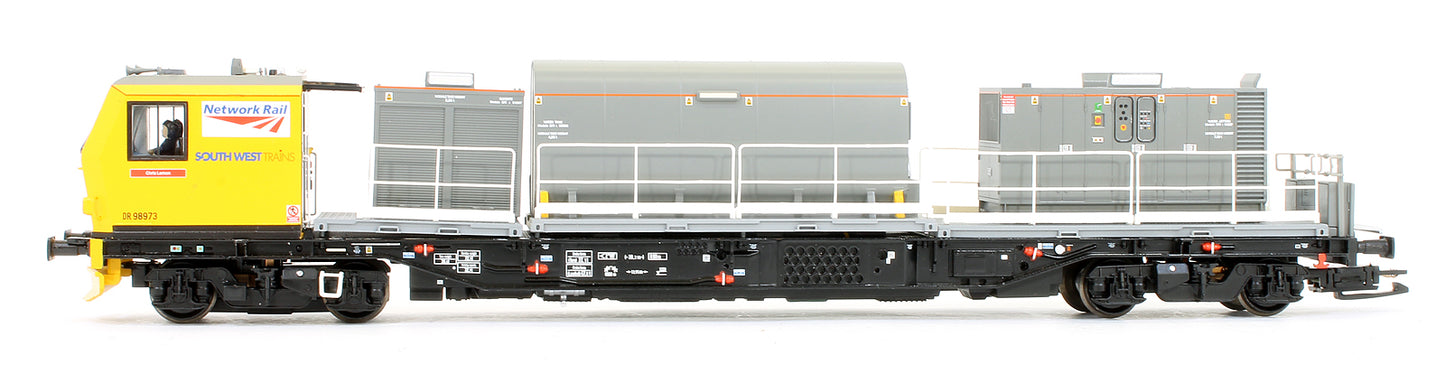 Pre-Owned Windhoff MPV 2-Car Set Network Rail Yellow Nos. DR98923 and DR98973