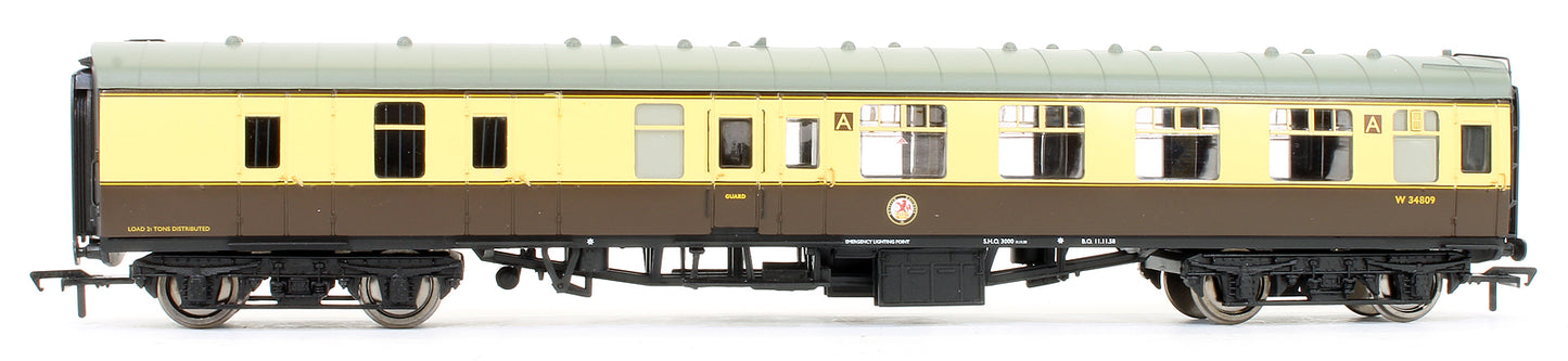 Pre-Owned MK1 'Cornish Riviera' Coach set BR Chocolate & Cream (Exclusive Edition)