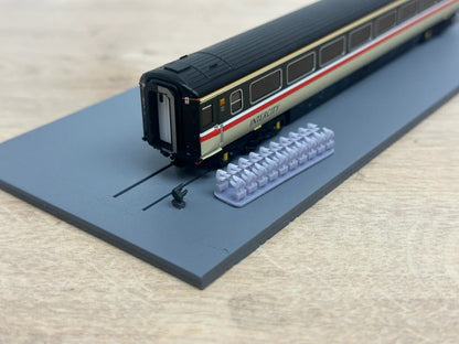 TT:120 Gauge Ground Signals Dummy (Pack of 20) - Unpainted Model Kit