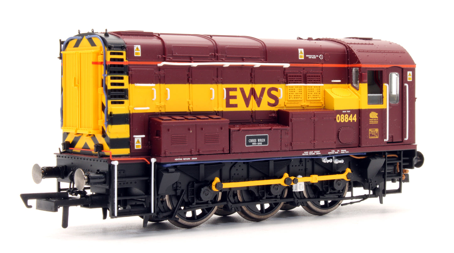 Pre-Owned R2902XS EWS Class 08844 'Chris Wren 1955-2002' Diesel Shunter Locomotive - DCC Sound