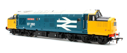 Class 37/0 Centre Headcode 37260 'Radio Highland' BR Blue (Large Logo) Diesel Locomotive