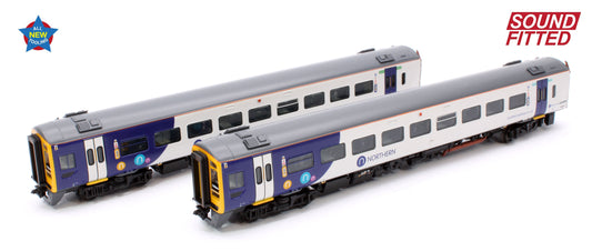 Class 158 2-Car DMU 158844 Northern - DCC Sound