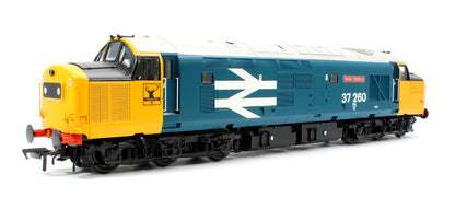 Class 37/0 Centre Headcode 37260 'Radio Highland' BR Blue (Large Logo) Diesel Locomotive