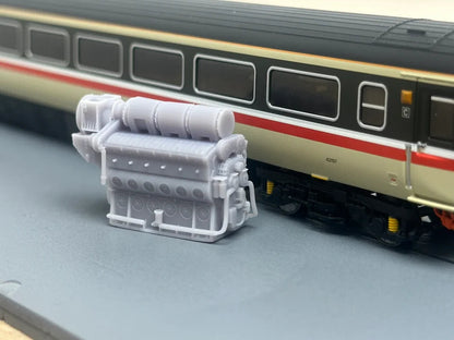 TT:120 Gauge Class 66, 67, 69 Engine (Single Pack) - Unpainted Model Kit