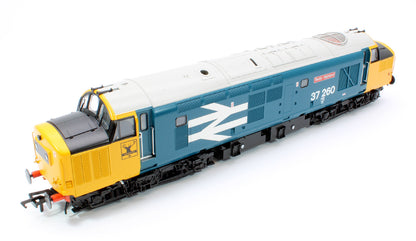 Class 37/0 Centre Headcode 37260 'Radio Highland' BR Blue (Large Logo) Diesel Locomotive