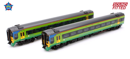 Class 158 2-Car DMU 158856 Central Trains - DCC Sound