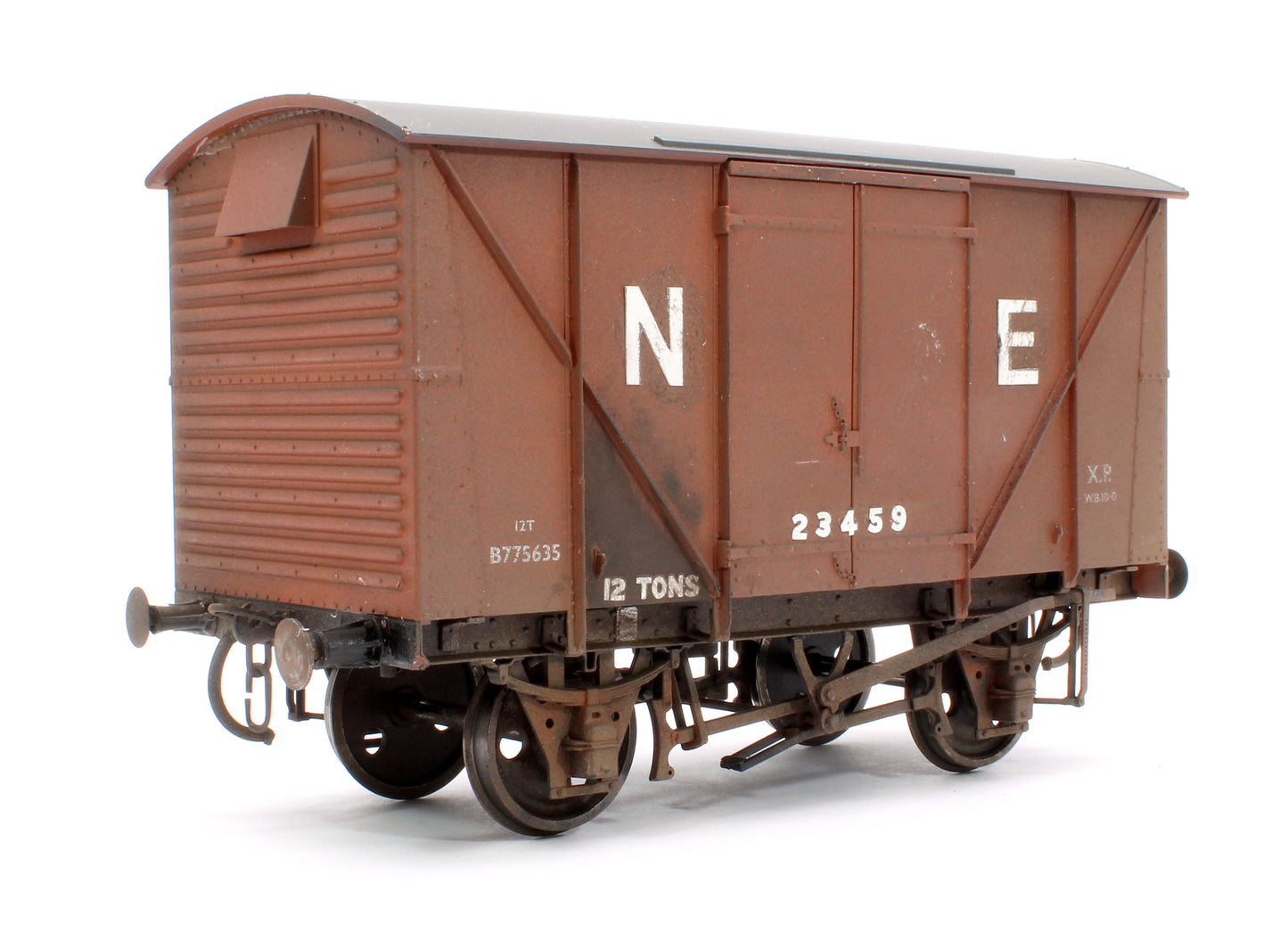 Pre-Owned NE 12T Vent Van No.23459 - Weathered (Unboxed)