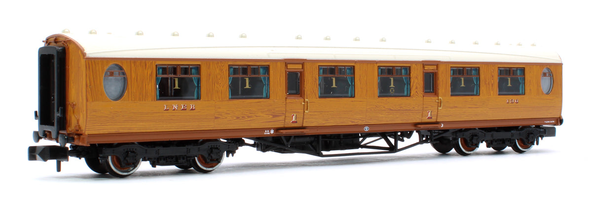 LNER Thompson First Corridor LNER Teak Effect 136