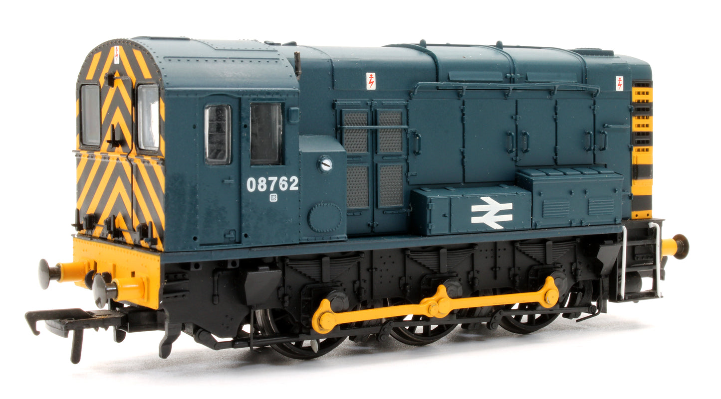 Pre-Owned Class 08 762 BR Blue Diesel Shunter Locomotive