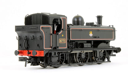 Pre-Owned Class 8750 Pannier Tank 8771 BR Lined Black Early Emblem Steam Locomotive - DCC Fitted