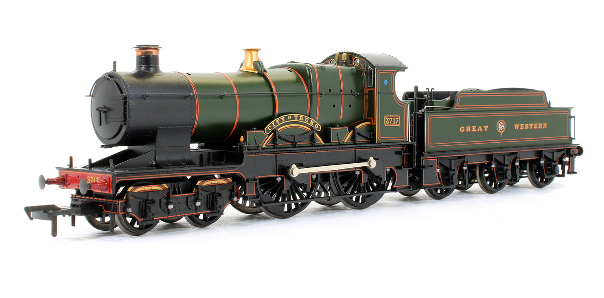 Pre-Owned NRM City Class 3717 'City Of Truro' GWR Garter Crest Steam Locomotive (Exclusive Edition) - DCC Fitted