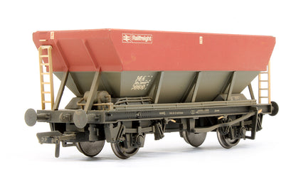 Pre-Owned 38-006D HEA Hopper Wagon BR Railfreight Red & Grey (Weathered)