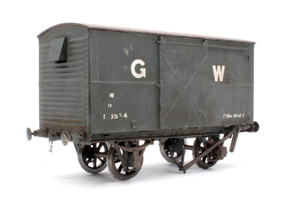 Pre-Owned GW Grey 12T Vent Van No.136534 - Weathered (Unboxed)