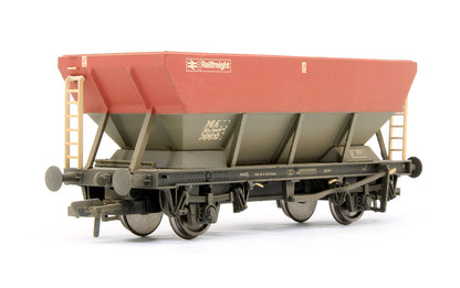 Pre-Owned 38-006D HEA Hopper Wagon BR Railfreight Red & Grey (Weathered)