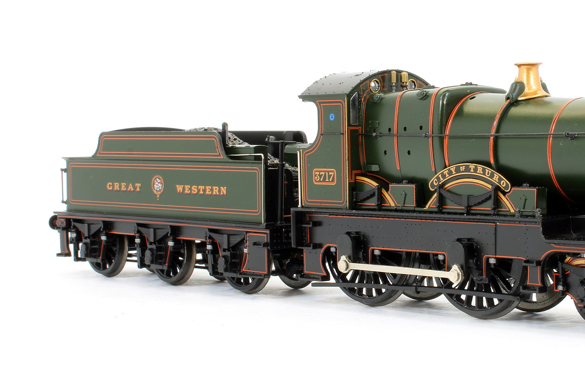 Pre-Owned NRM City Class 3717 'City Of Truro' GWR Garter Crest Steam Locomotive (Exclusive Edition) - DCC Fitted