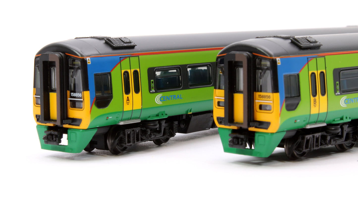 Class 158 2-Car DMU 158856 Central Trains - DCC Sound