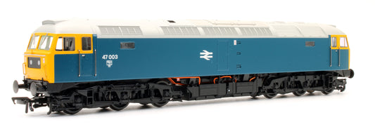 Pre-Owned Class 47/0 47003 BR Blue Diesel Locomotive (Exclusive Model) - DCC Sound Deluxe